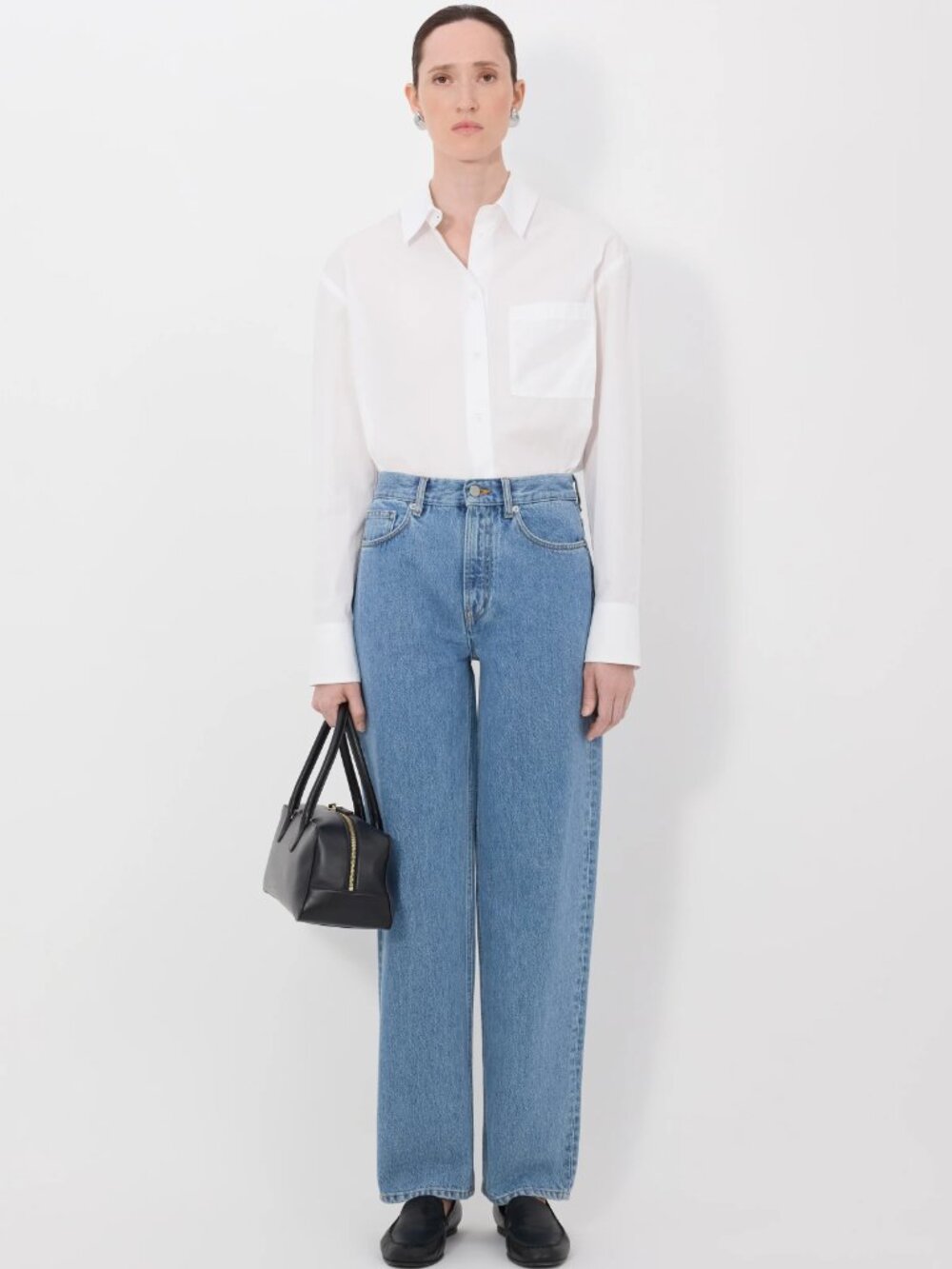Loulou de Saison (Loulou Studio) Blue Samur Jeans Size 26